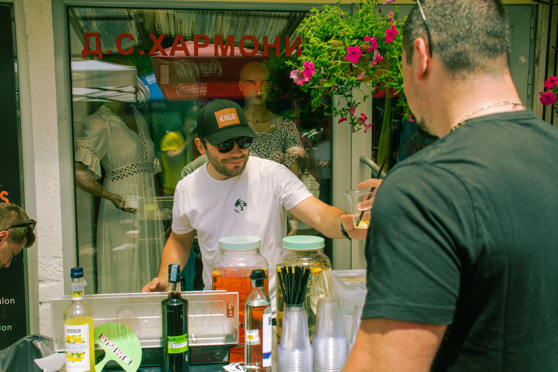 A moment from a Lychnid Coffee Society gathering in Ohrid