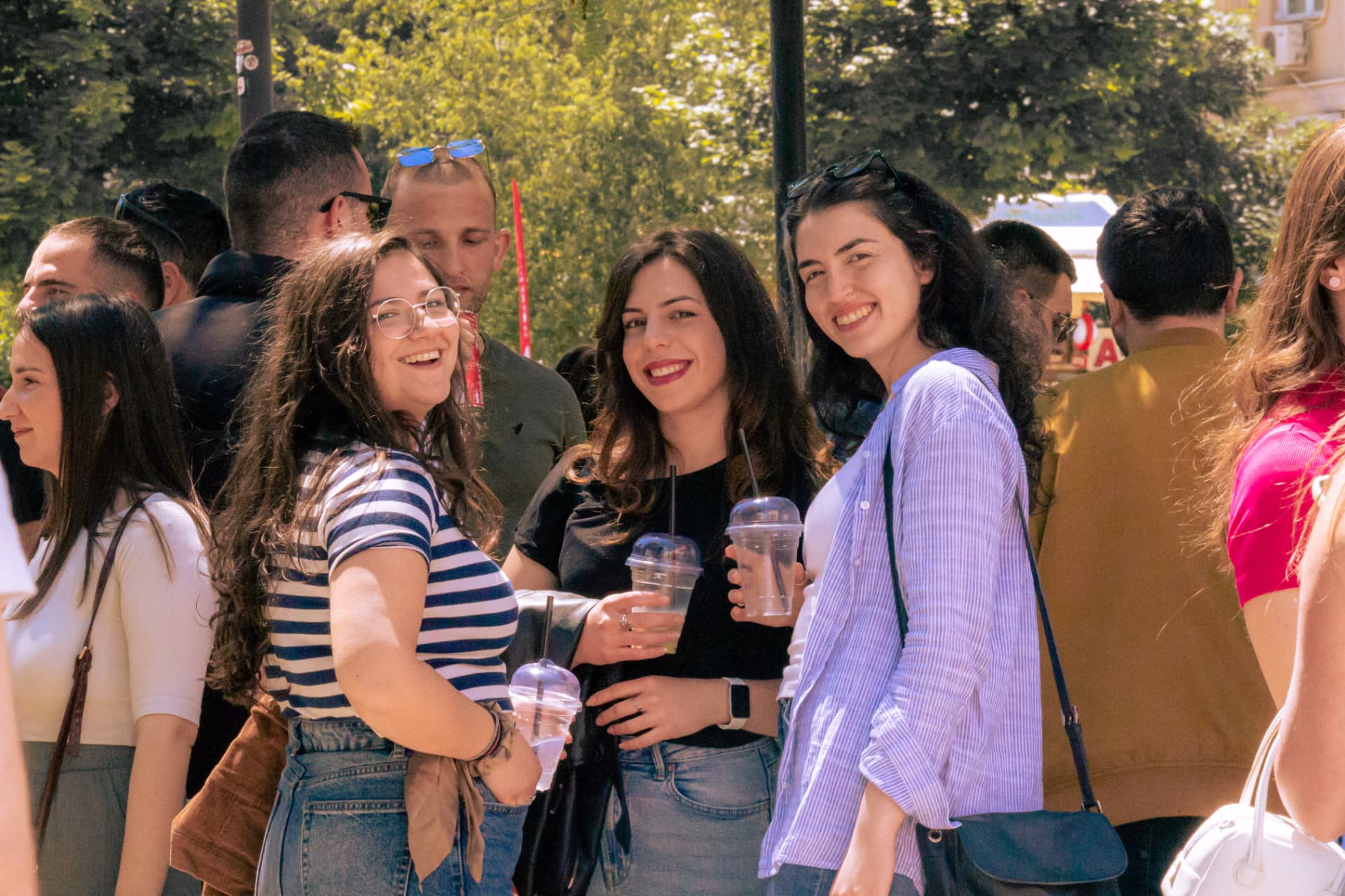 A moment from a Lychnid Coffee Society gathering in Ohrid